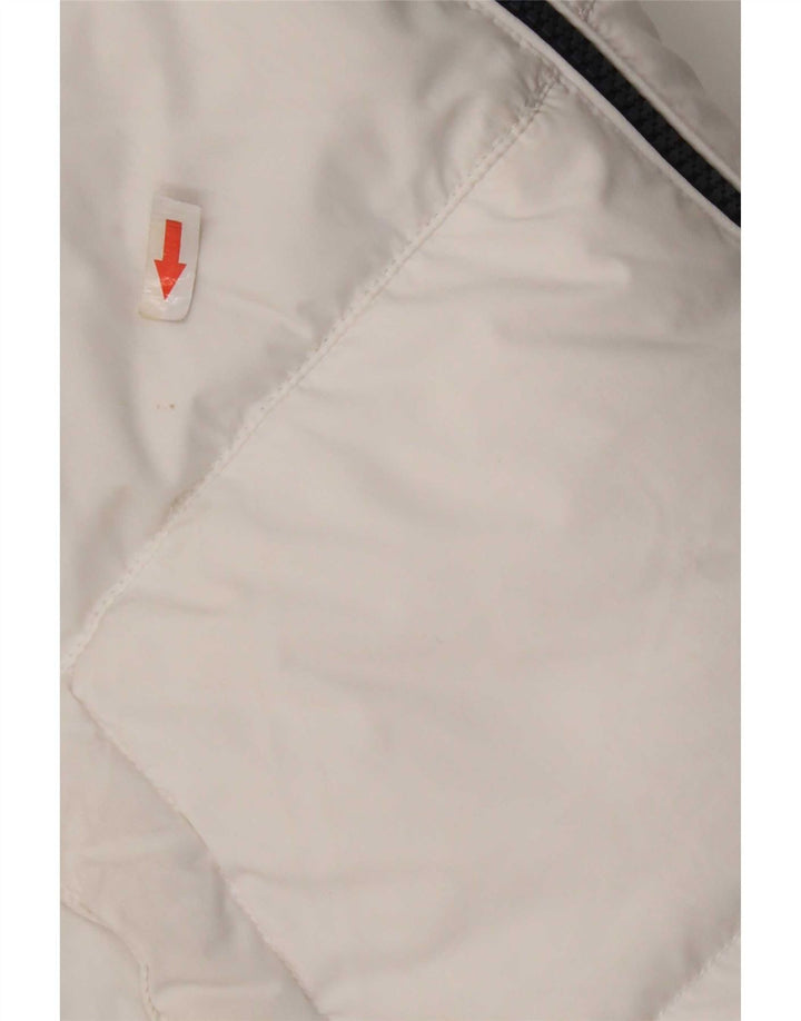 Tommy Hilfiger Ανδρικό μπουφάν με κουκούλα UK 38 Medium White Polyester