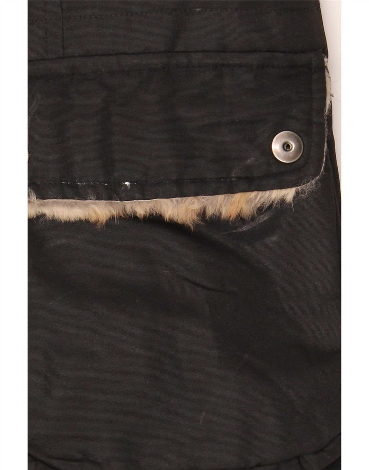 Woolrich Γυναικείο μπουφάν UK 14 Medium Black Nylon