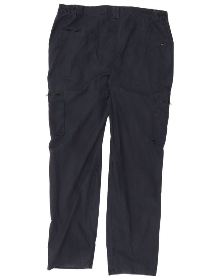 Mountain Warehouse Ανδρικό ίσιο παντελόνι Cargo W36 L30 Navy Blue Polyester