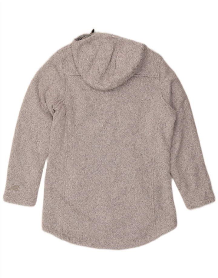 Γυναικείο πουλόβερ New Balance με φερμουάρ UK 14 Medium Grey Polyester