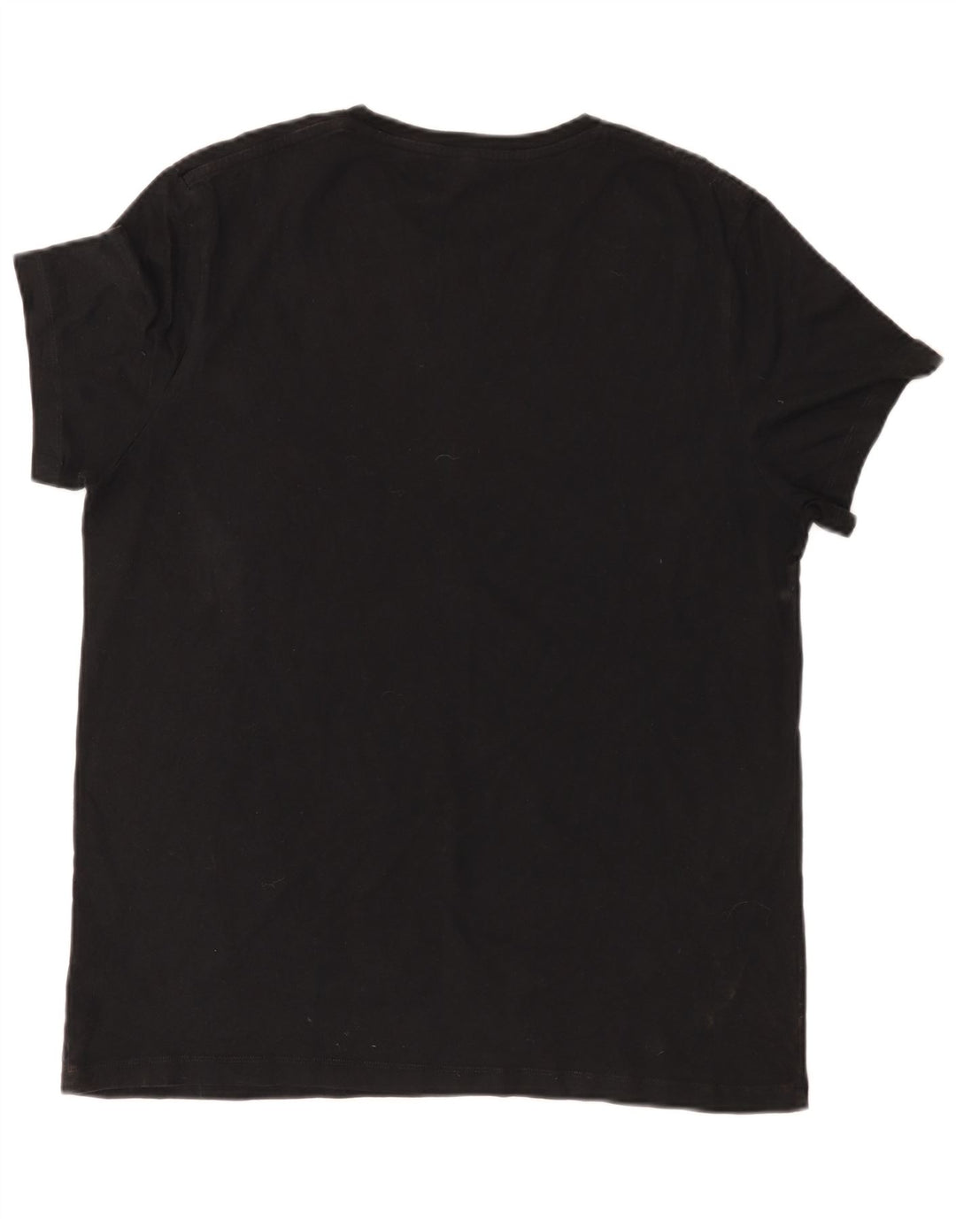 Jack Wills Ανδρικό T-Shirt Top μεγάλο μαύρο βαμβακερό