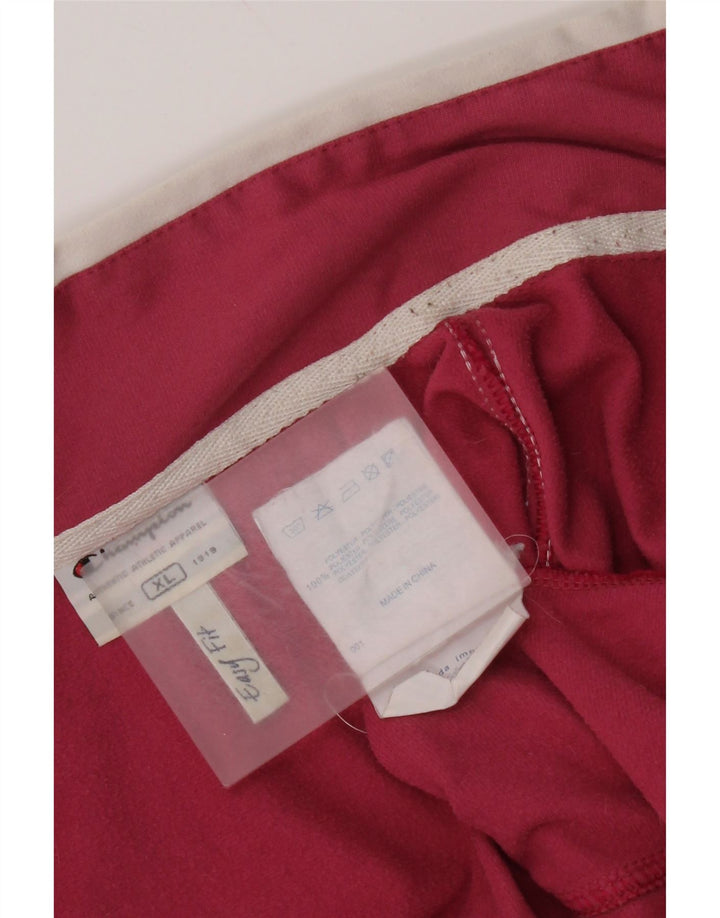 Champion Womens Easy Fit Top Jacket UK 18 XL Pink Polyester