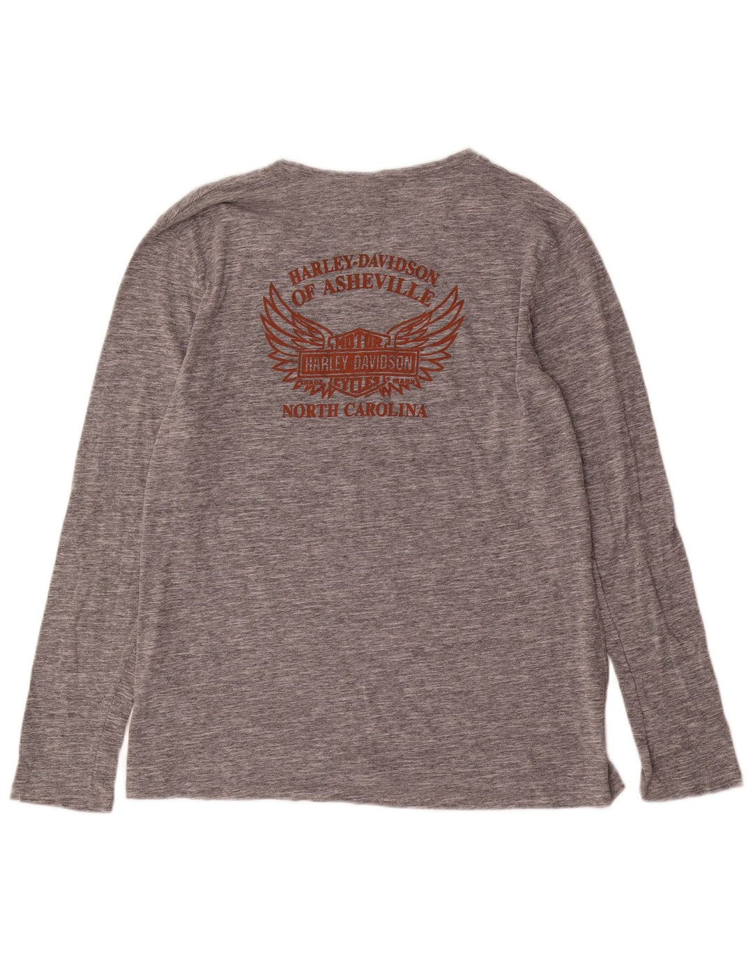 Harley Davidson Ανδρικό γραφικό μακρυμάνικο 2XL βαμβακερό γκρι