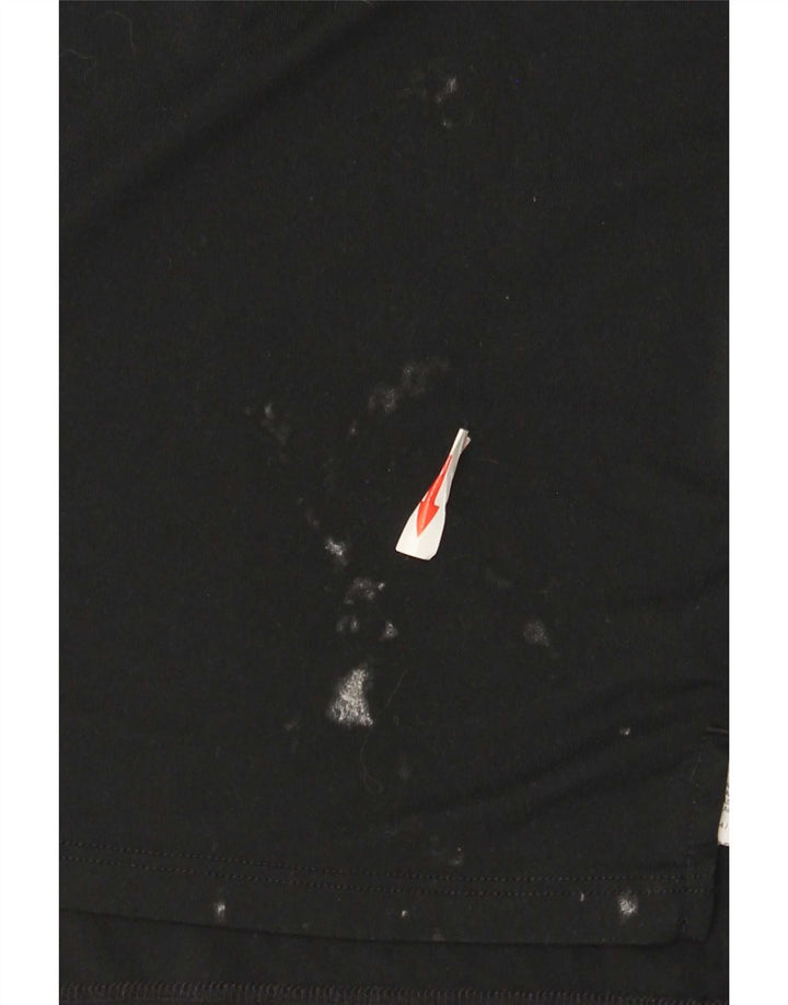 Ανδρικό T-Shirt Nike Dri Fit Top XL Μαύρο ριγέ πολυεστέρα
