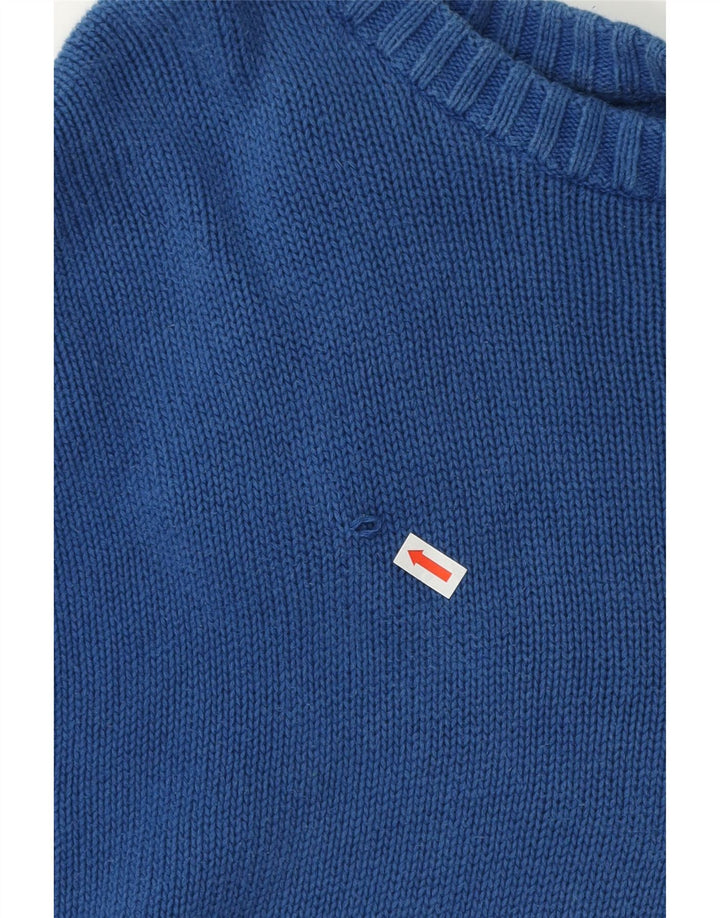 Ανδρικό πουλόβερ Chaps Big Crew Neck Jumper 4XL Μπλε βαμβακερό