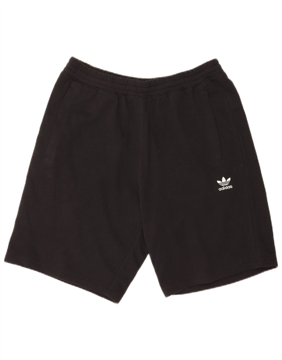 Ανδρικό αθλητικό σορτς Adidas μεγάλο μαύρο βαμβακερό