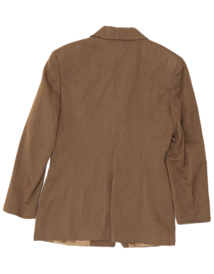 Sisley Γυναικείο μπουφάν blazer UK 10 μικρών κουμπιών βισκόζη