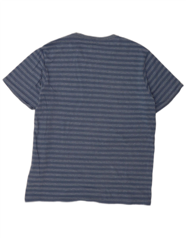 Ανδρικό T-Shirt Levi's Top Large Blue ριγέ βαμβακερό