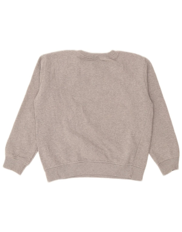 Γραφικό φούτερ Benetton Boys Jumper 10-11 ετών XL Γκρι βαμβακερό