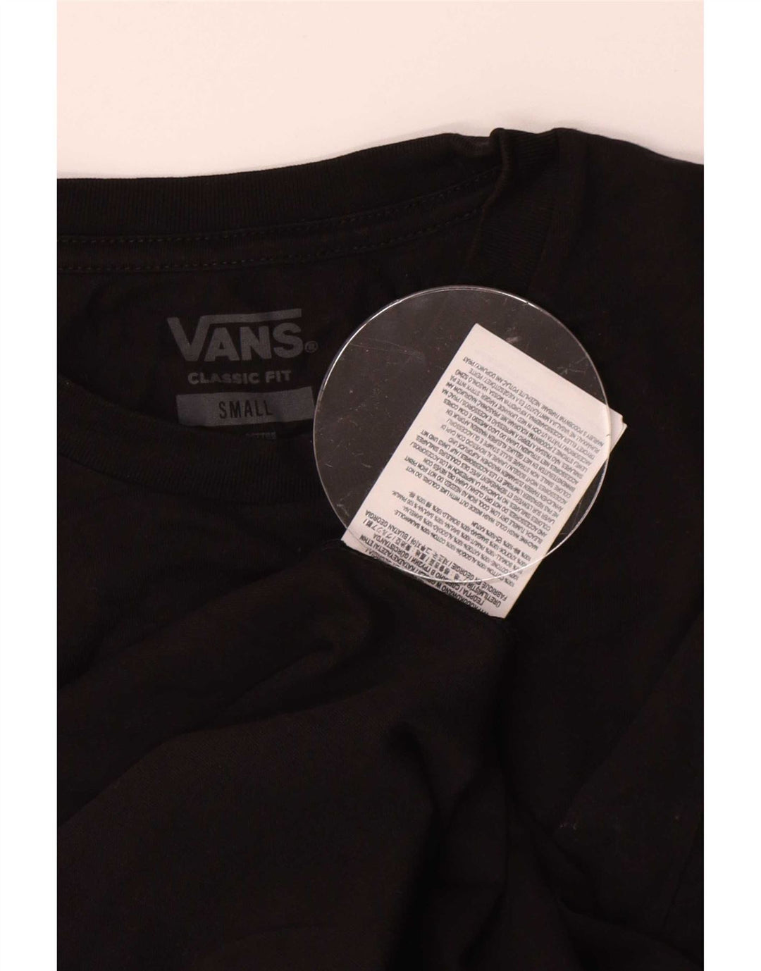 Ανδρικό μπλουζάκι Vans Classic Fit Top Μικρό μαύρο βαμβακερό