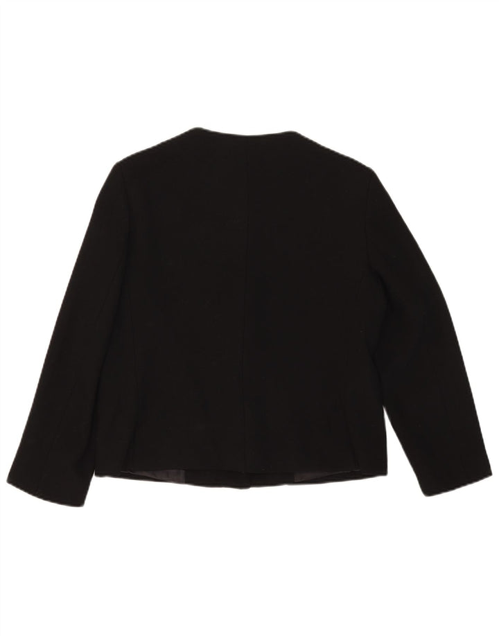 Zara Γυναικείο σακάκι 1 κουμπιού Blazer UK 12 Medium Black