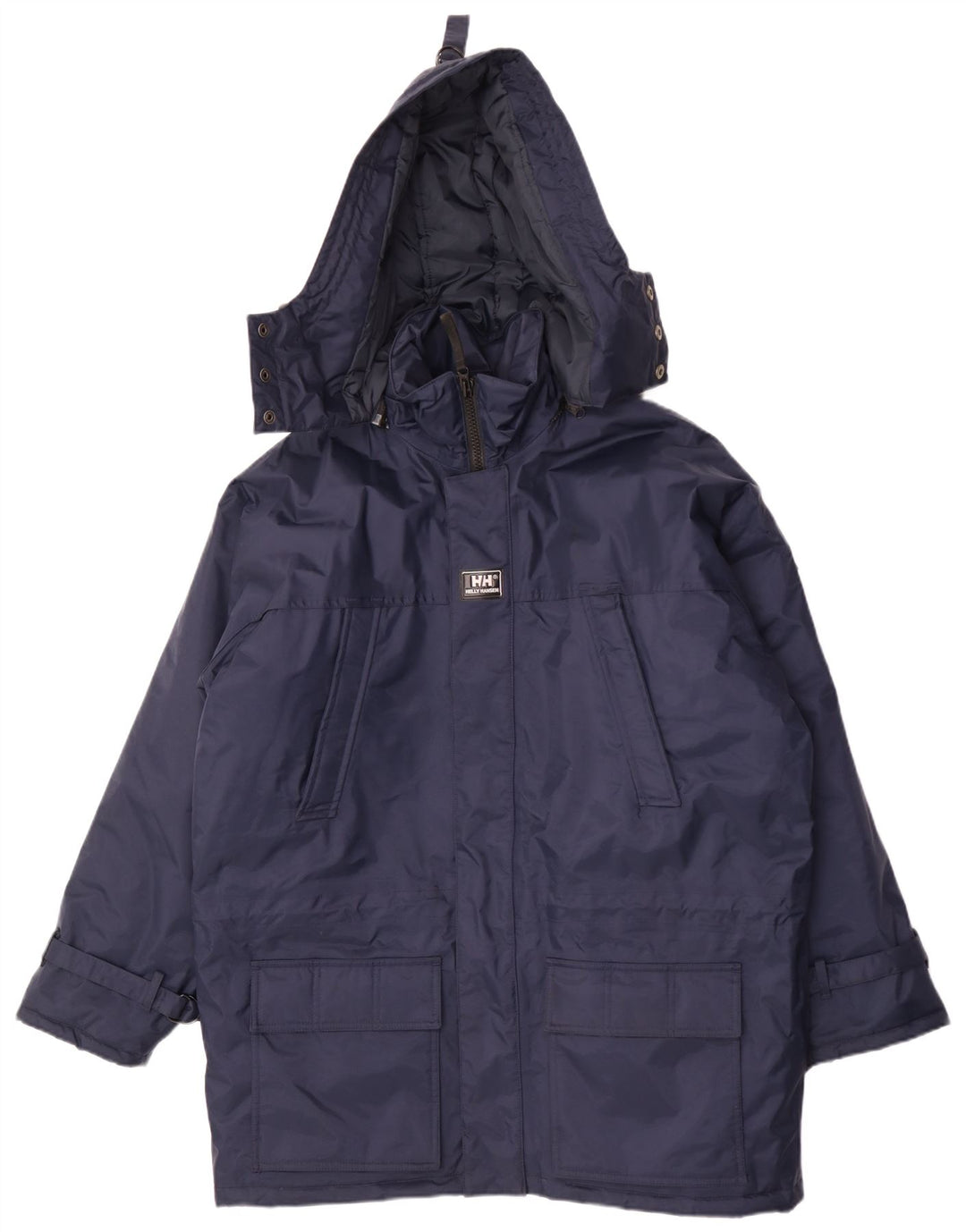 Helly Hansen Ανδρικό παλτό με κουκούλα μεγάλου μεγέθους με επένδυση UK 36 Small Navy Blue