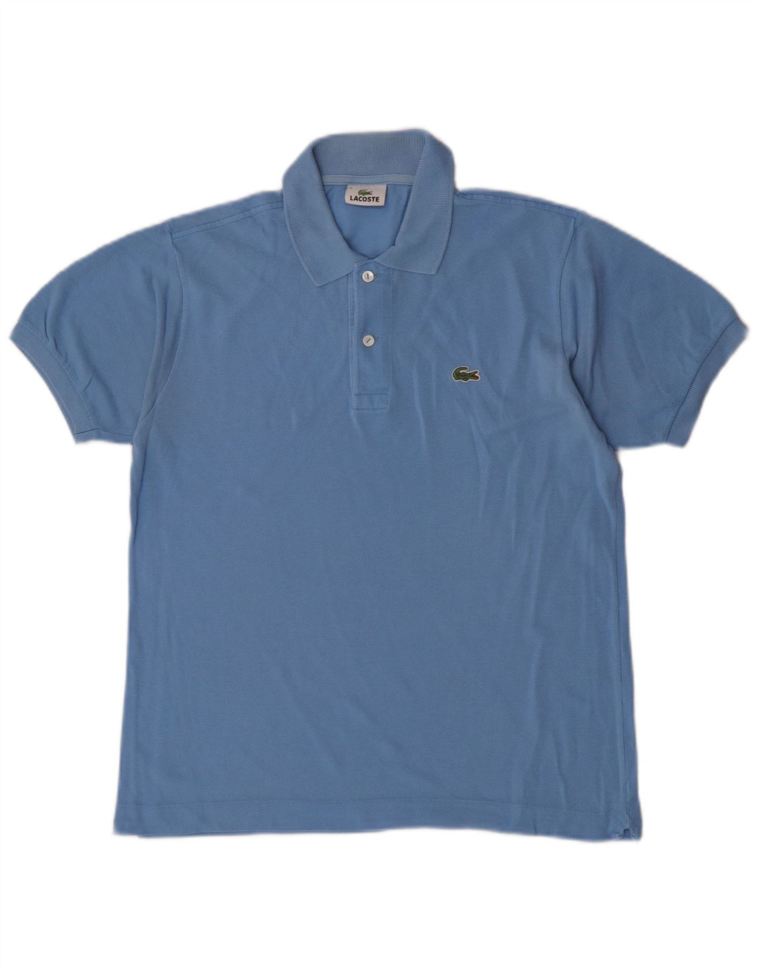 Ανδρικό μπλουζάκι πόλο Lacoste, μέγεθος 3, μικρό μπλε βαμβακερό