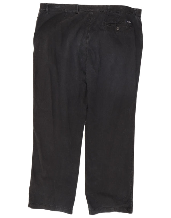Marks & Spencer Mens Blue Harbour Straight Chino Παντελόνι W48 L33 Navy