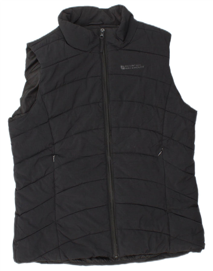 MOUNTAIN WAREHOUSE Γυναικεία γραφικά με επένδυση Gilet UK 14 Medium Black Nylon