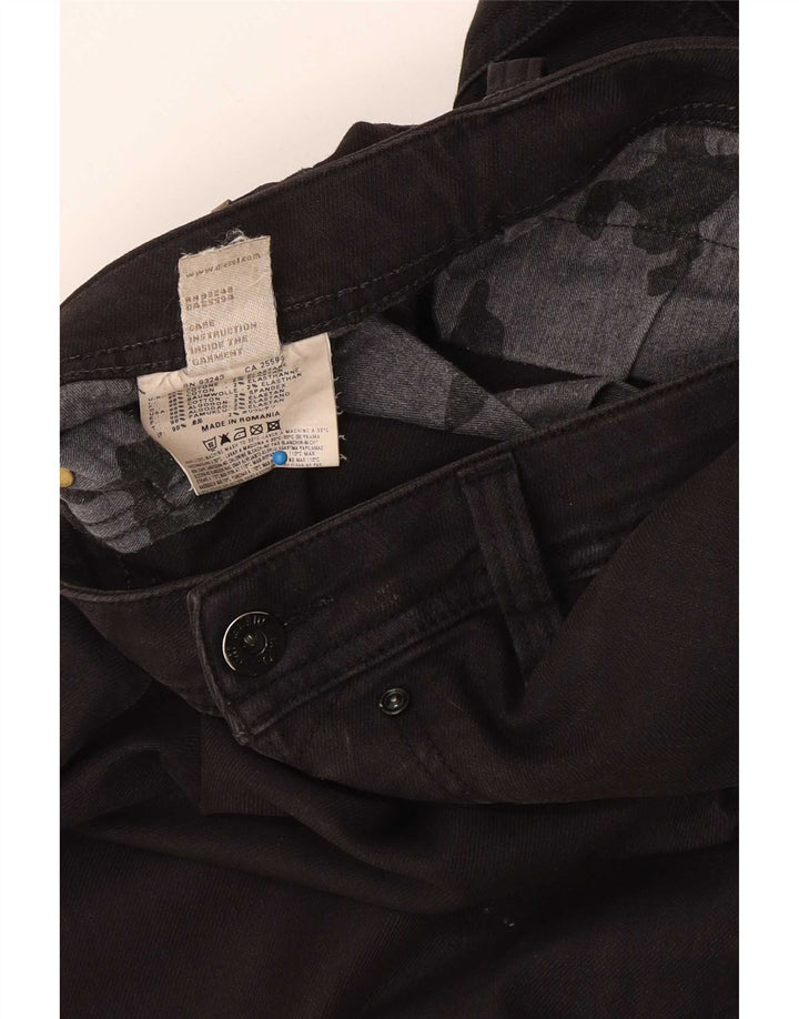 Diesel Ανδρικό Slim Jeans W34 L34 Μαύρο βαμβακερό