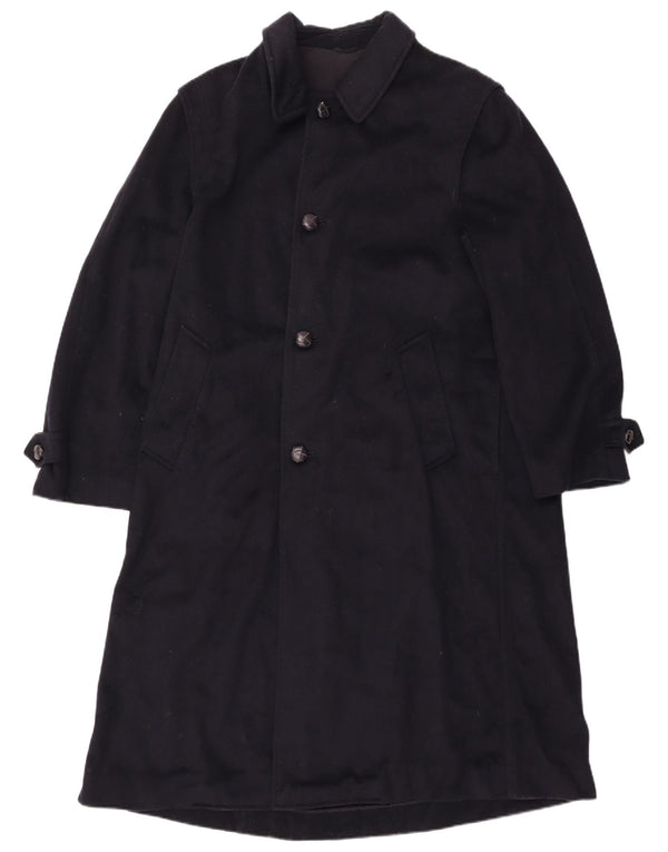 Ανδρικό πανωφόρι Boggi UK 46 3XL Navy Blue Wool