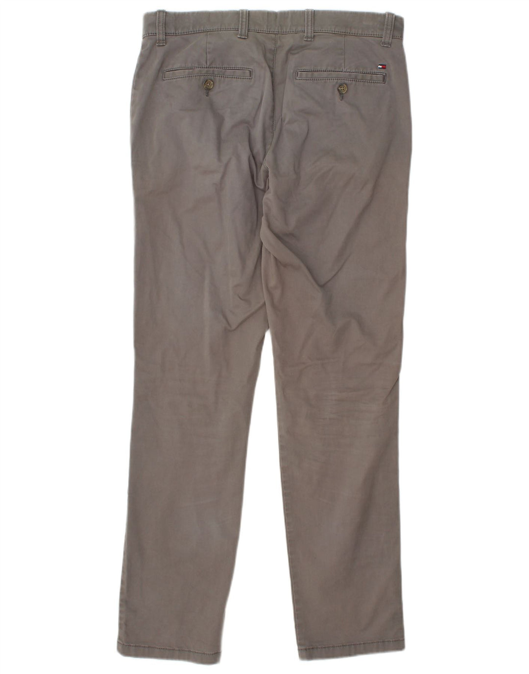 TOMMY HILFIGER Ανδρικό παντελόνι Chino Etroite Slim Fit W31 L32 Γκρι βαμβακερό