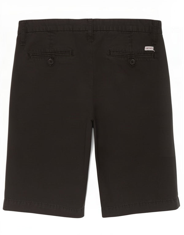 Ανδρικό σορτς Chino Carhartt Small W26 μαύρο βαμβακερό