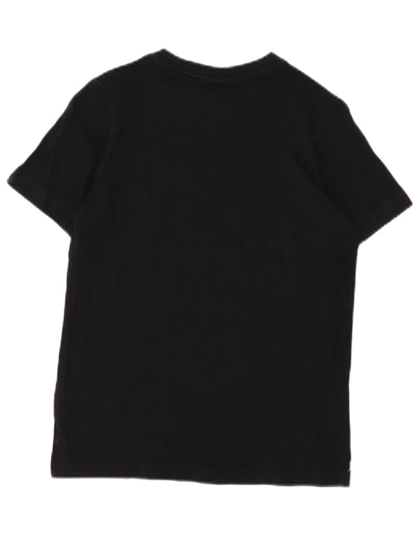 Μπλουζάκι Nike Boys Graphic T-shirt 12-13 ετών, μεγάλο μαύρο βαμβακερό