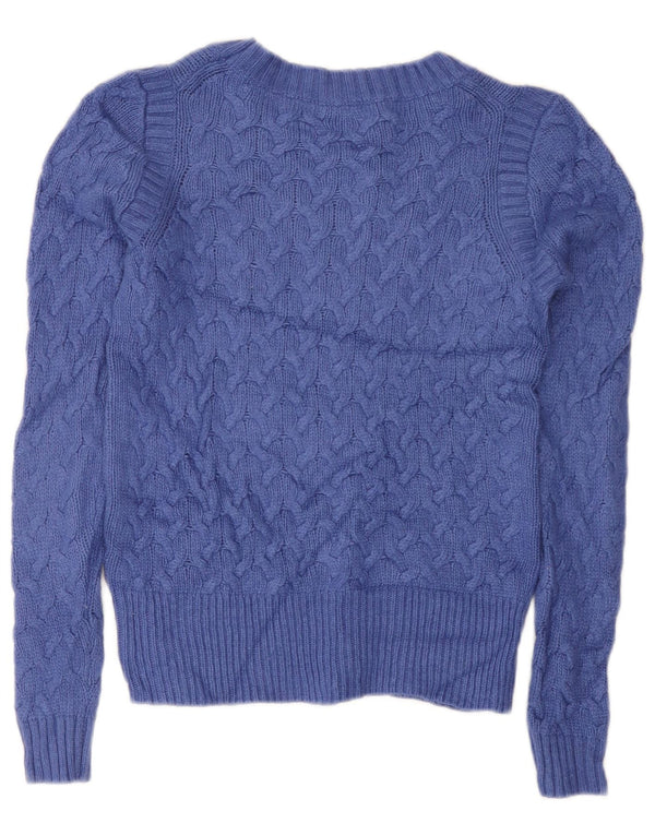 Γυναικείο πουλόβερ J. Crew Crew Neck Jumper UK 6 XS Blue Viscose