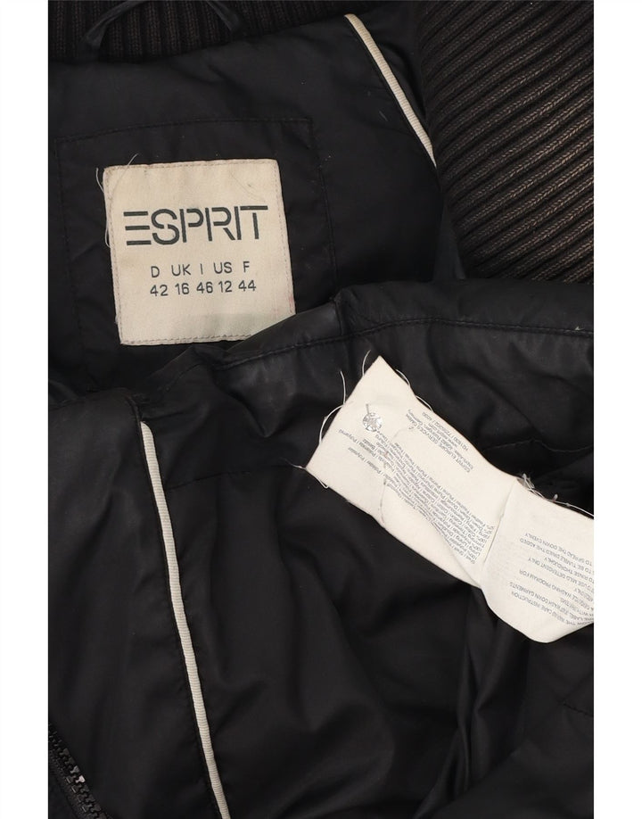 Esprit Γυναικείο μπουφάν UK 16 Large Black Polyester