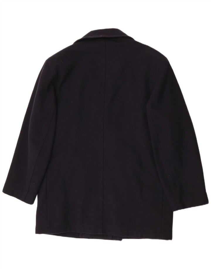 Bramante Ανδρικό Παλτό IT 50 Large Navy Blue Wool