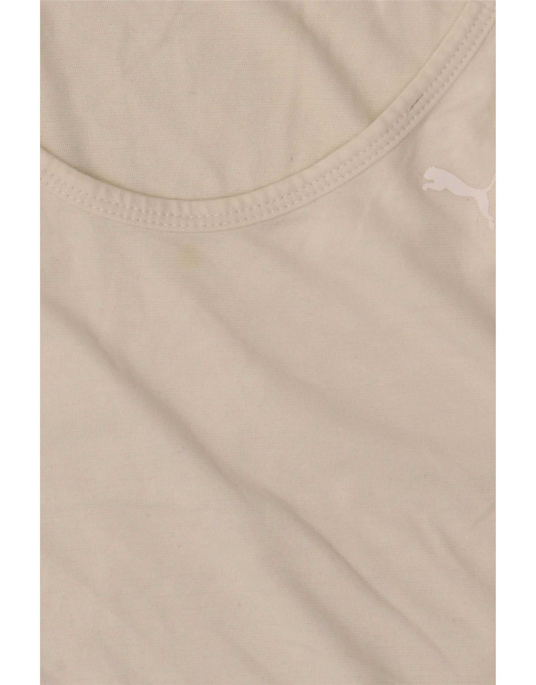 Puma Γυναικείο Γιλέκο UK 8 Small Off White