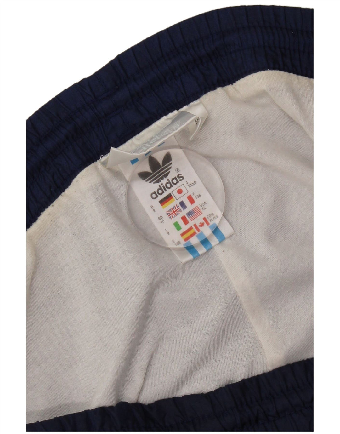 Ανδρική φόρμα Adidas Παντελόνι UK 40 Medium Navy Blue Polyamide