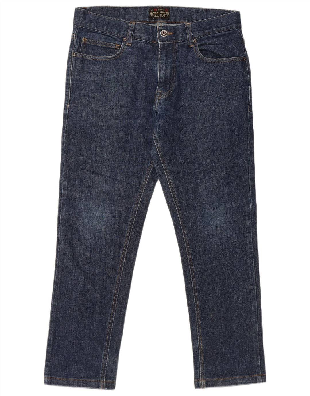 Ανδρικό τζιν ZARA Slim EU 40 Medium W31 L26 Μπλε βαμβακερό
