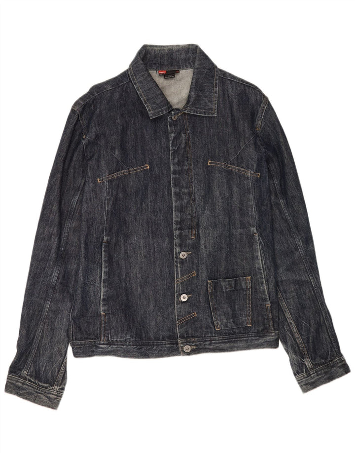 Ανδρικό τζιν μπουφάν Diesel UK 42 XL Navy Blue Cotton