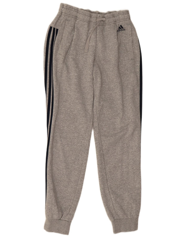 Adidas γυναικεία φόρμα παντελόνια Joggers UK 12/14 Medium Grey Flecked