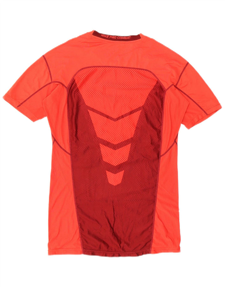 Ανδρικό μπλουζάκι Nike Dri Fit Top Large Red Colourblock
