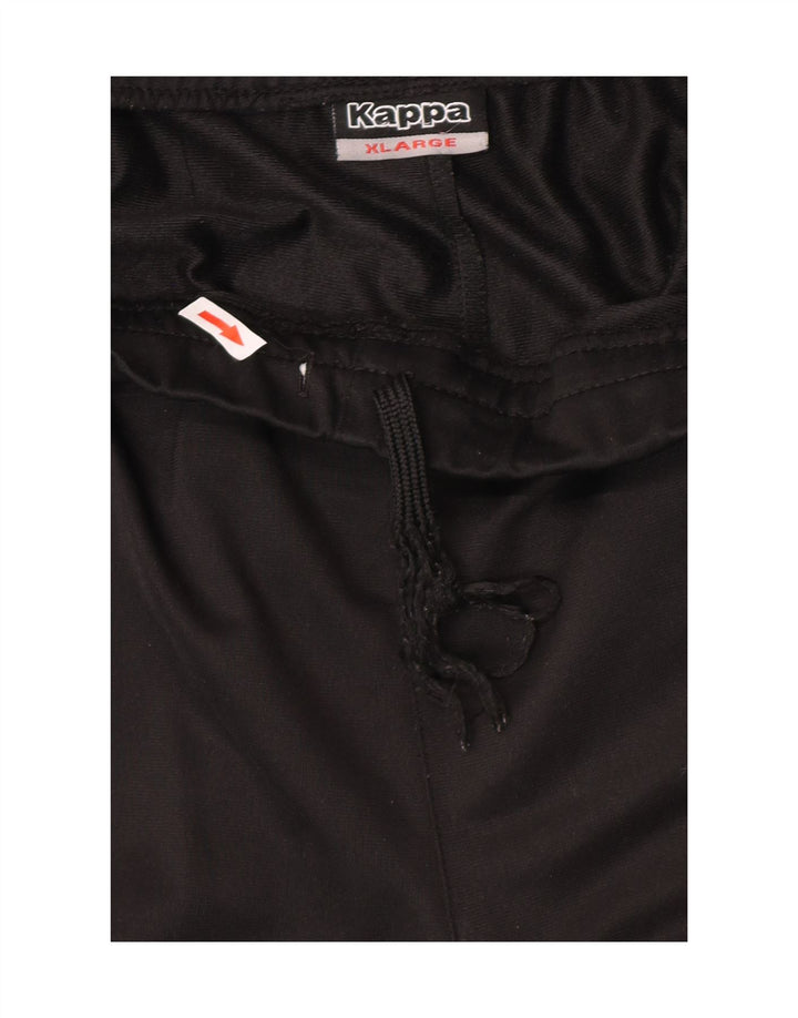 Ανδρική φόρμα Kappa Παντελόνι Joggers XL Μαύρο Πολυεστέρα