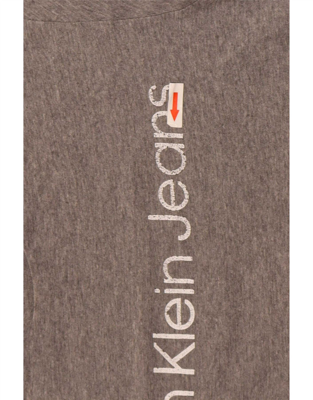 Ανδρικό γραφικό μπλουζάκι Calvin Klein Jeans Top Medium Grey