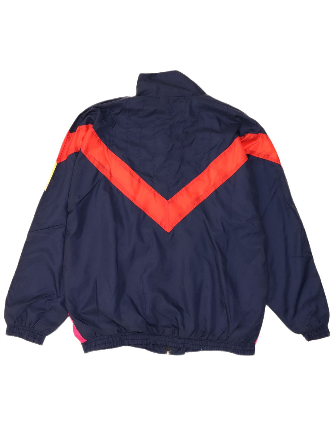 Ανδρική φόρμα L'Equipe Top Jacket XL Navy Blue Colorblock Polyamide