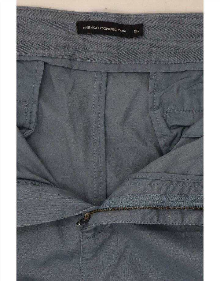 Ανδρικό κομμένο παντελόνι French Connection Slim Fit W36 L25 Blue