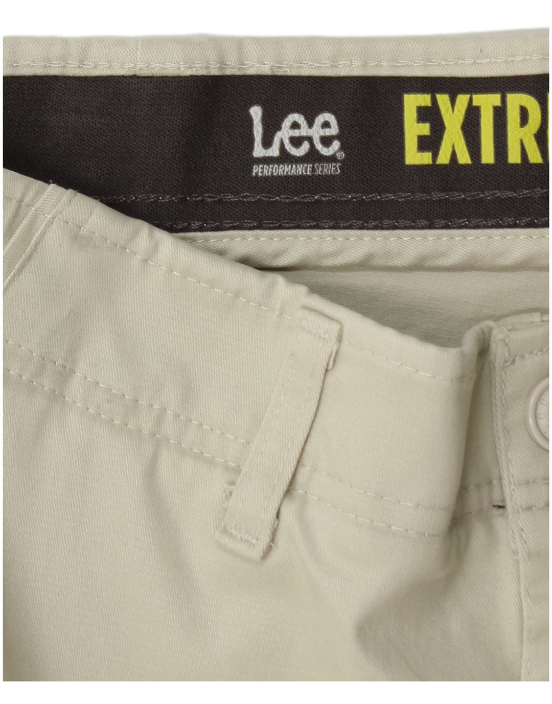 Ανδρικό ίσιο παντελόνι Chino LEE Extreme Comfort W33 L30 Πράσινο βαμβακερό