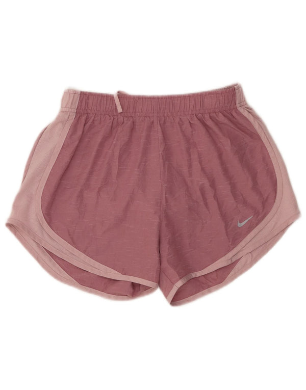 Γυναικείο αθλητικό σορτς Nike Dri Fit UK 8 Small Pink Flecked Polyester
