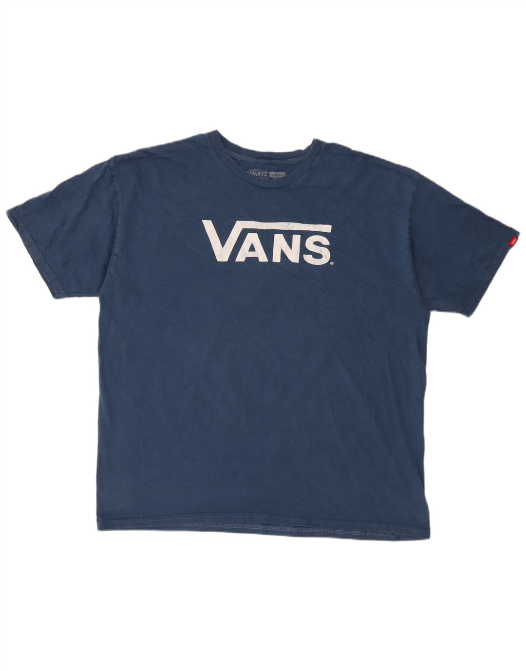 Ανδρικό γραφικό T-Shirt Vans Top XL Μπλε βαμβακερό