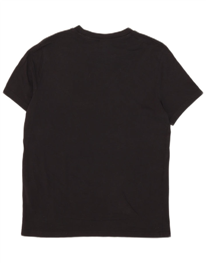 Ανδρικό T-Shirt Champion Top Μικρό μαύρο βαμβακερό