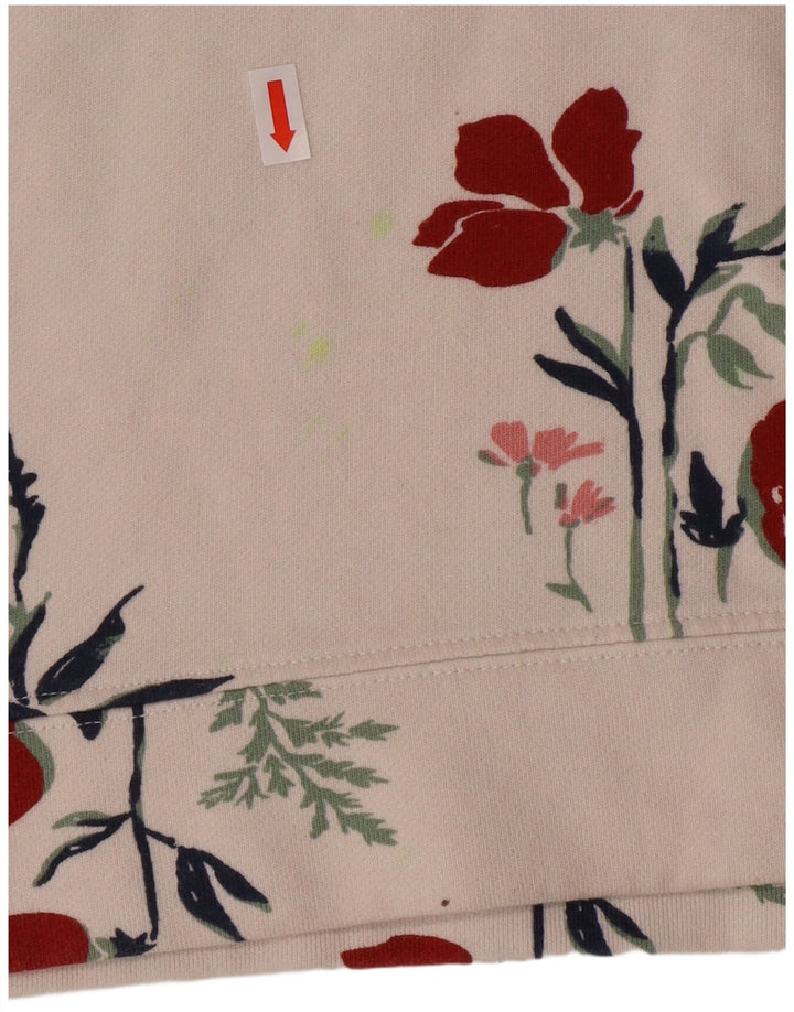 GANT Girls Graphic Crop Φούτερ Jumper 13-14 ετών Medium White Floral