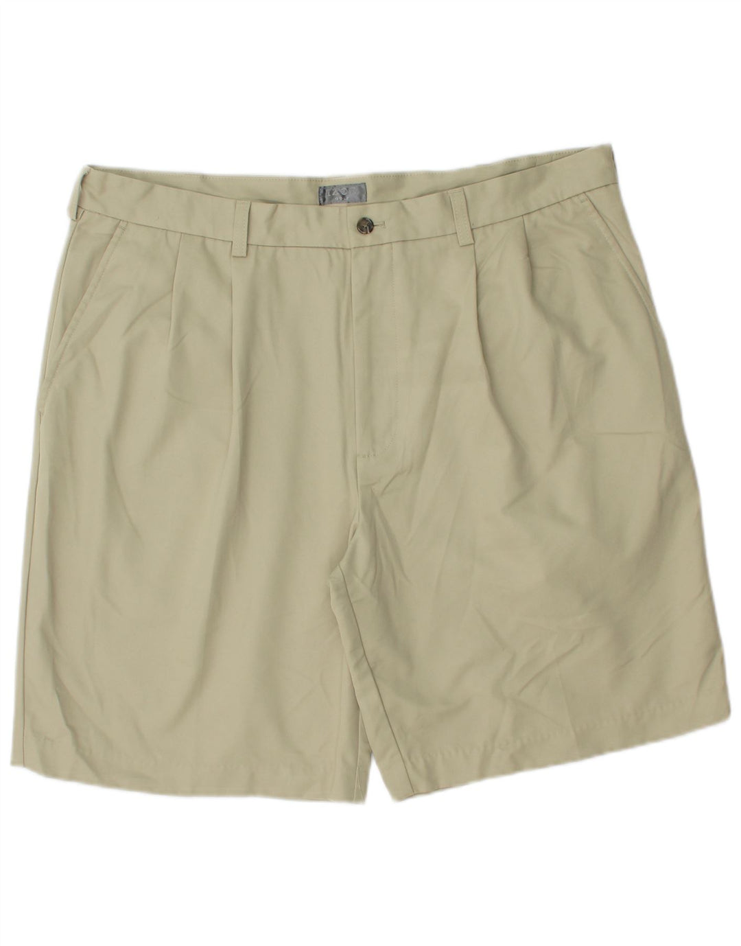 Ανδρικό σορτς Chino IZOD με καρφίτσες W38 XL Beige Polyester