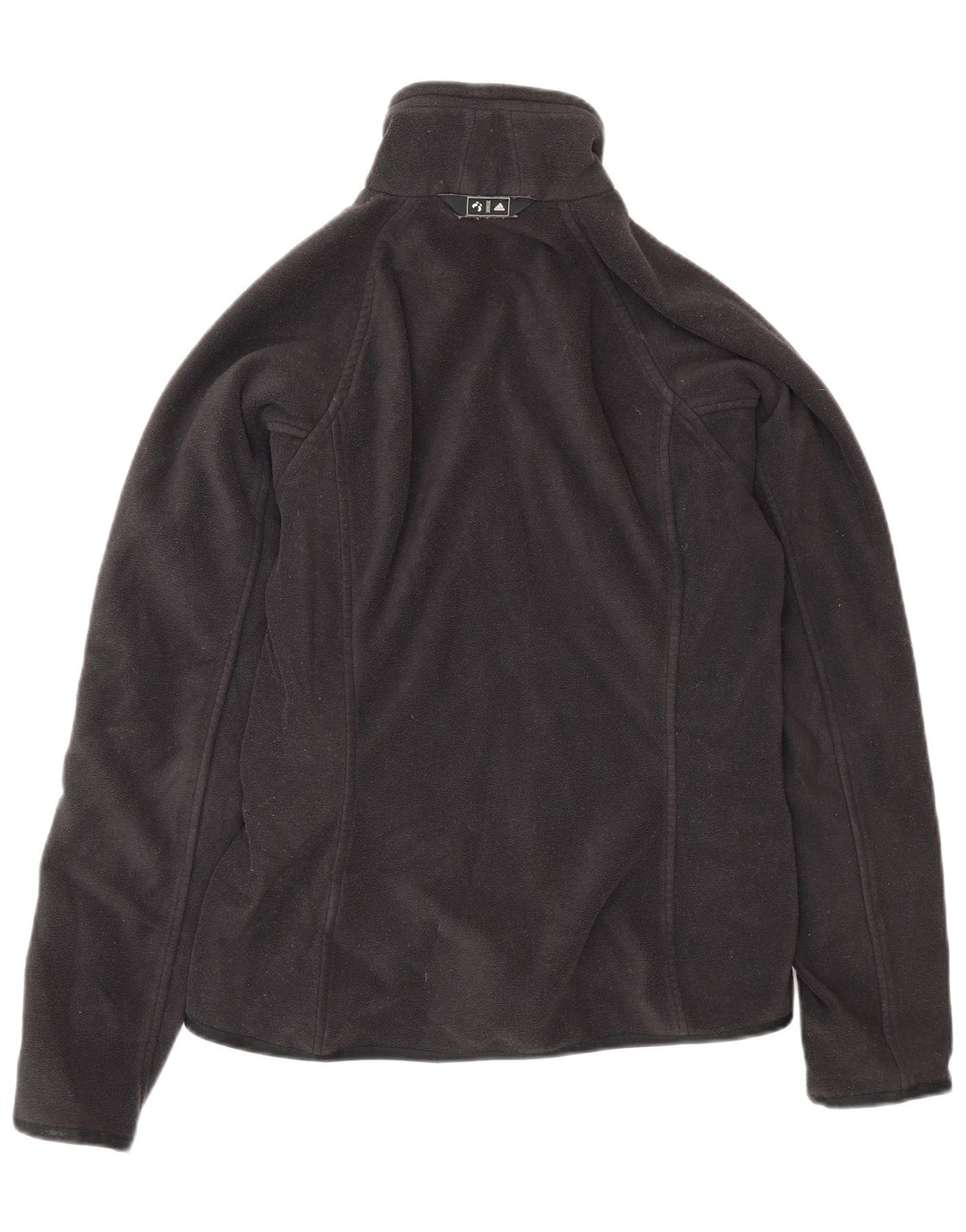 Adidas Γυναικείο Clima Proof Fleece Jacket UK 12 Medium Black Polyester