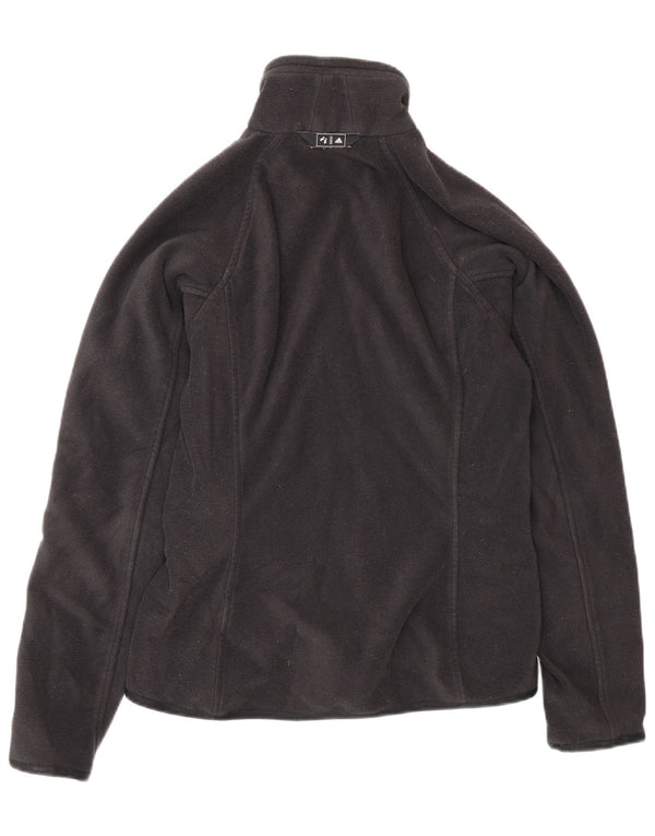 Adidas Γυναικείο Clima Proof Fleece Jacket UK 12 Medium Black Polyester