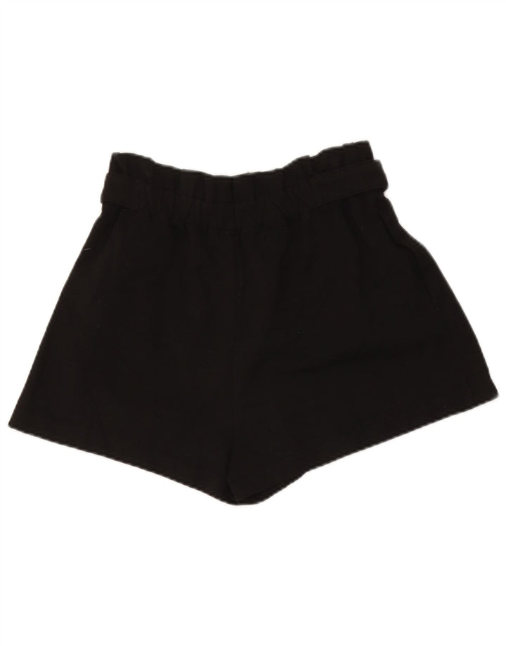 Zara Γυναικείο Trafaluc Ψηλό Καζουαλ Σορτς Medium W26 Μαύρο πολυεστέρα
