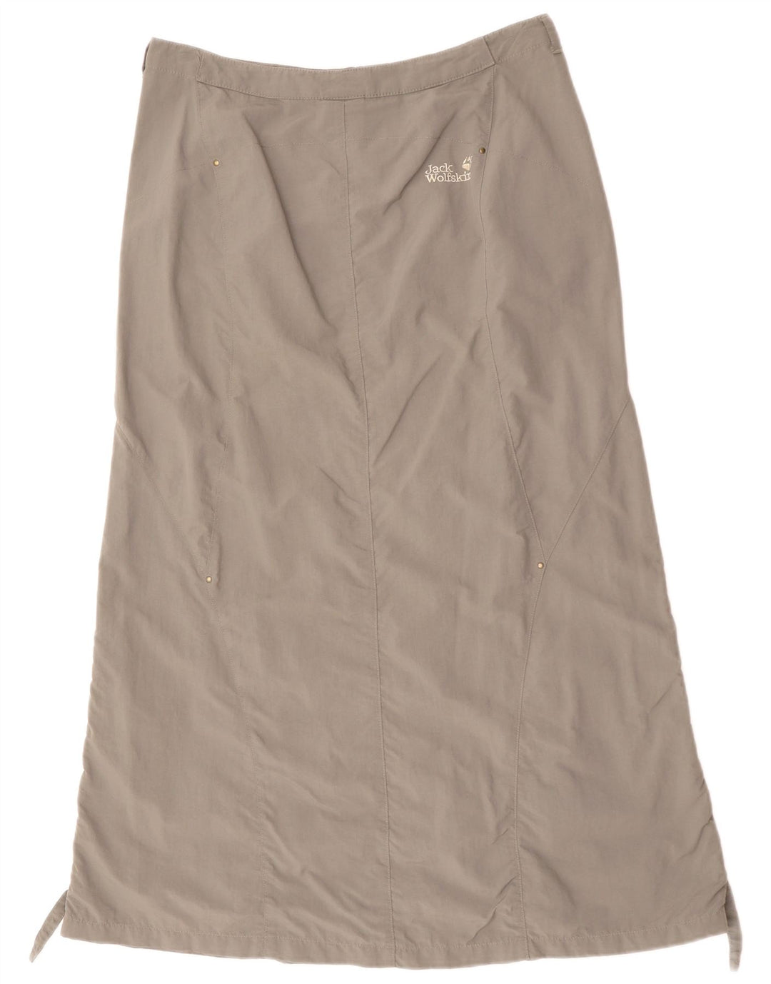 Jack Wolfskin Γυναικεία Maxi Φούστα Ταξιδίου UK 12/14 Medium W32 Grey Polyamide