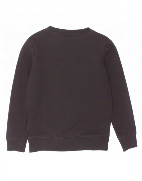 Γραφικό φούτερ Nike Boys Jumper 5-6 ετών Μεσαίο μαύρο βαμβακερό