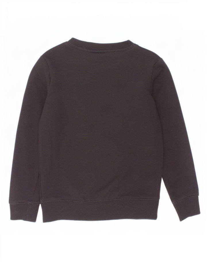 Γραφικό φούτερ Nike Boys Jumper 5-6 ετών Μεσαίο μαύρο βαμβακερό