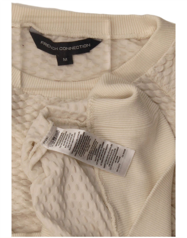 Γυναικείο πουλόβερ French Connection Boat Neck Jumper UK 14 Medium Off White